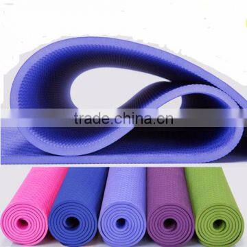 TPE pilates mat/ TPE fitness yoga mat/TPE exercise mat workout crossfit