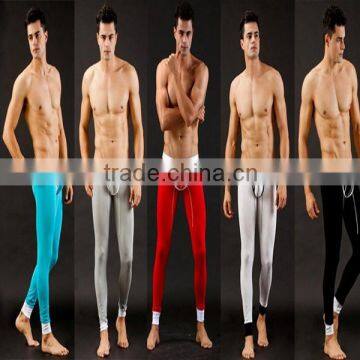 Sexy men sleepwear long lounge pants