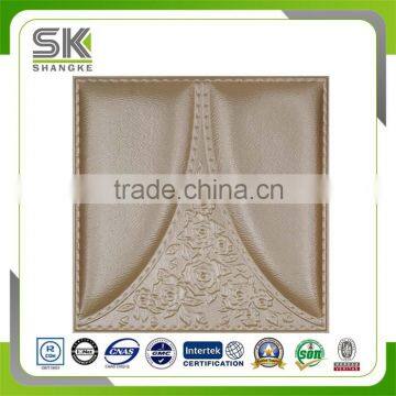 Anteroom Background Wall Decorative 3D Leather Embossed Panel photo-2