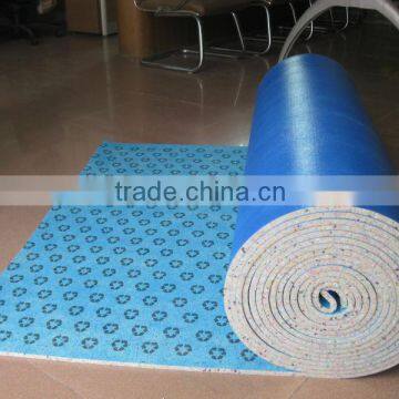 colorful modern foam backed carpet underlay