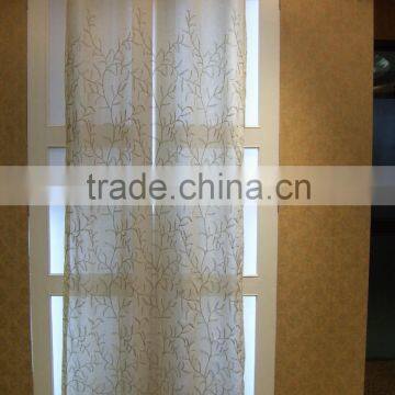 2015 shaoxing curtain embroidered ready made curtain designs