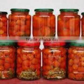 COMPETITIVE PRICE OF CANNED PICKLED CHERRY TOMATO 2016 !