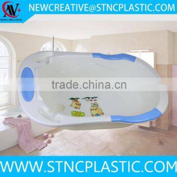 customize plastic claw foot baby bath tub cartoon style