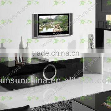 Black&White light paint MDF chaste fashion TV stands