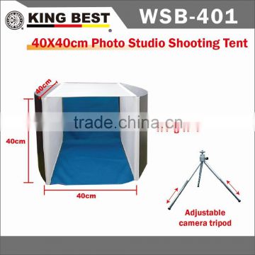 KINGBEST 40cmX40cm portable photo stuido / Mini Light Tent Portable Photo Box Set / Mini tripod /Light Tent Kit