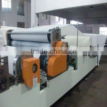 HX-1575B Single Embossing Rewinding,perforating Toilet Paper Production Line
