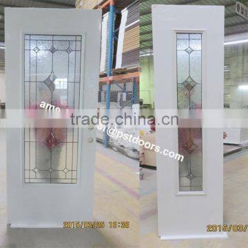 Guangzhou steel tempered glass door