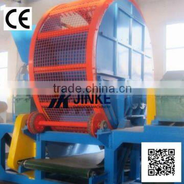 Automatic tyre crusher machine