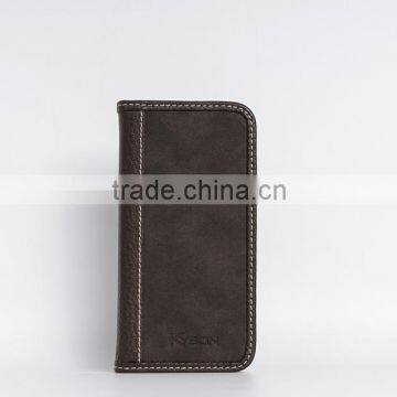 Soft genuine leather bulk cell phone case for HTC M9