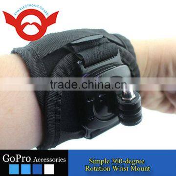 Simple 360-degree Rotation Wrist Mount for Gopro Hero 2/3/3+/4/4 Session Camera Accessory photo-5