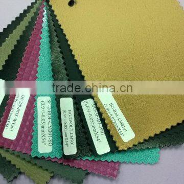 Flame retardant pvc artificial leather for decorative upholstery