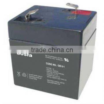 GB6-1 6v smf 6v1ah UPS battery 6v 1.2ah battery