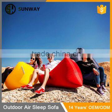 Foldable Outdoor Waterproof Nylon Sleeping Bag Hangout Sofa