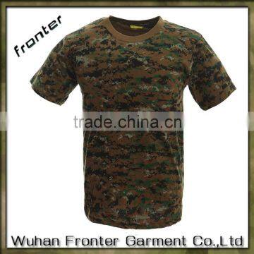 High quality wholesale army green blank camo t shirts