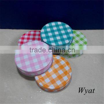 custom 70mm screw metal lids twistoff lids for jar