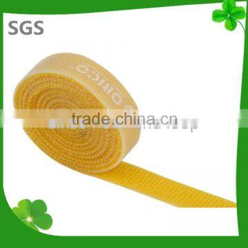 Back to back thin cable tie with logo