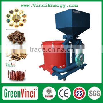 Greenvinci China biomass wood pellet burner CE certificate for barite ore rotary dryer