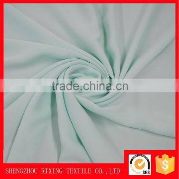 Hot design 75D crepe woven technical 100%polyester viscose crepe fabric