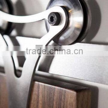 China supplier stainless steel Triangle Barn Door Wheel