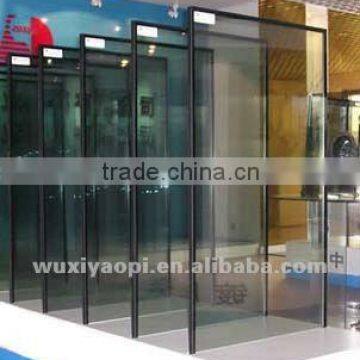 Soundproof wall building glass