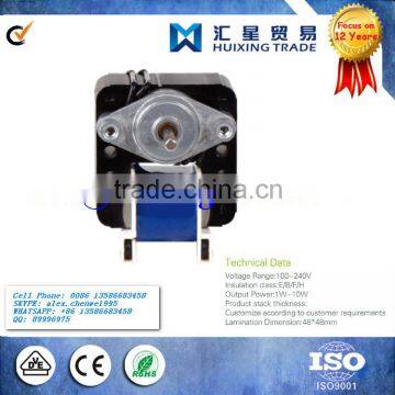 single phase small Shaded pole fan motor / refrigerator fan motor