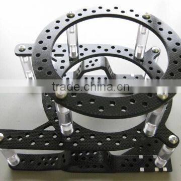 Carbon fiber machining car cutting parts