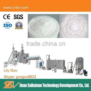 Fully automatic modified starch production line