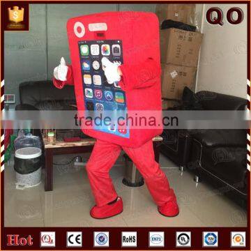 Best Price Outdoor Advertising Walking Lovely Mobile Phone Mascot Costume photo-5