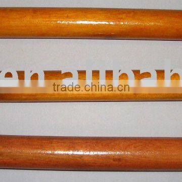 varnished wooden broom handle good quality