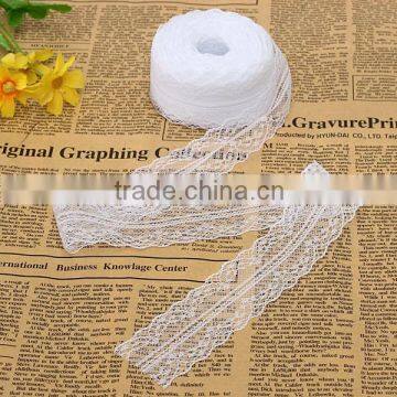 New 10 Yards Cotton White Elegant Embroidery Decoration Net Water Soluble Lace White Lace and Lady Women Necessary