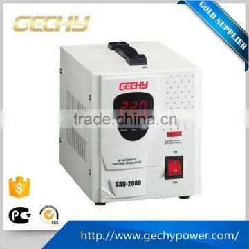 SDR-2000VA LED Digital Display Relay Control Type Single Phase Full AC Automatic Voltage Regulator/stabilizer