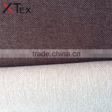 Textile Haining China wholesale list, contemporary needle coated dye linen fabric for sofa upholstery with superior quality