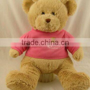 Cuddle Very Soft Curly Fabric Stuffed Coloured Teddy Bear Toy photo-3