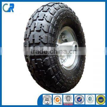 China Wholesale Pneumatic tires 3.50-4 Rubber wheels for Hand Trolley