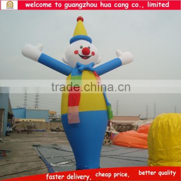 Advertising inflatable air dancer , colorful inflatable dancing man , mini clown inflatible dancer for sale