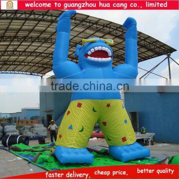 Giant inflatable cartoon for event, custom advertising inflatable model, adult inflatable christmas cartoons
