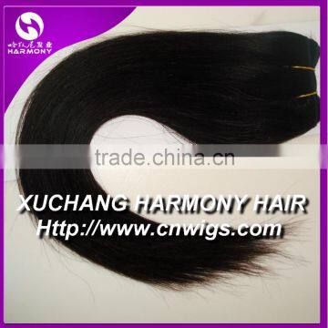 Quality Black 100 Human Hair Extensions With 20" #1 and #1B on Stock
