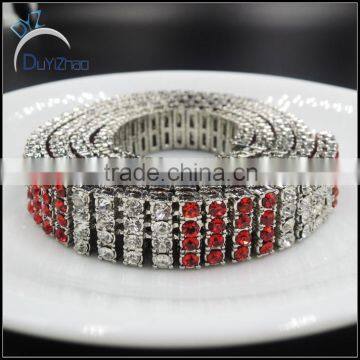 Wholesale Latest 4 Row Men's Heavy Hip Hop Diamond Necklace photo-2