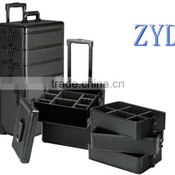 aluminum and eva material case type abs trolley case