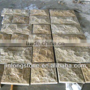 Cheap Outdoor Rusty Yellow Grey Granite Paver