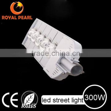 AC85-265V, IP65, 300W Bridgelux PF>0.95 LED street light