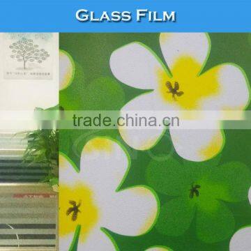 M020 PVC Sticker Colored Glass Film For Office Window Design