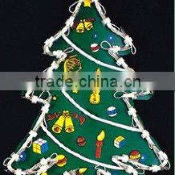 Decorative christmas light tree