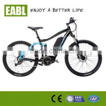 all suspension electric MTB with 8fun mid motor