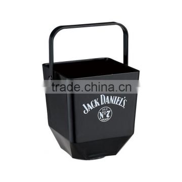 Plastic Square Ice Bucket With Handle