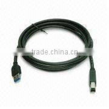 USB 3.0 Straight Angle Type A/M to B/M Cable