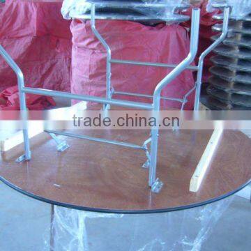 wholesale wooden round folding table