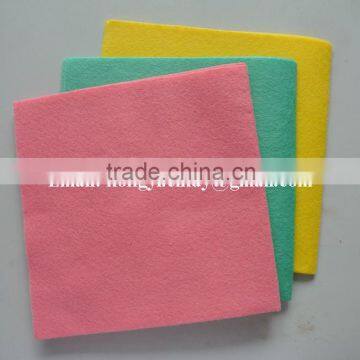 80%viscose, 20%polyester needle punched germany nonwoven cleaning cloth