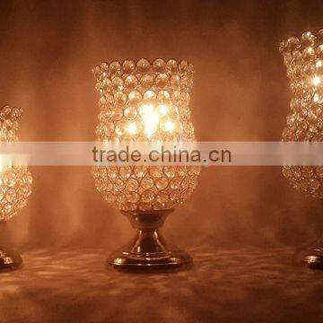 Crystal Tea Light Candle Holder photo-3