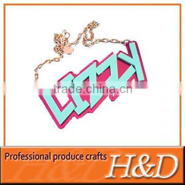 fashion decorative metal nameplates